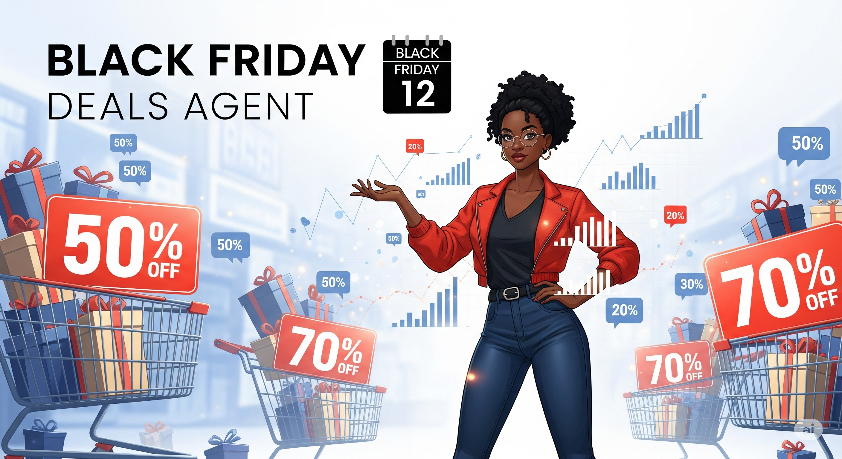 Black Friday Deals Agent Dashboard Screenshot